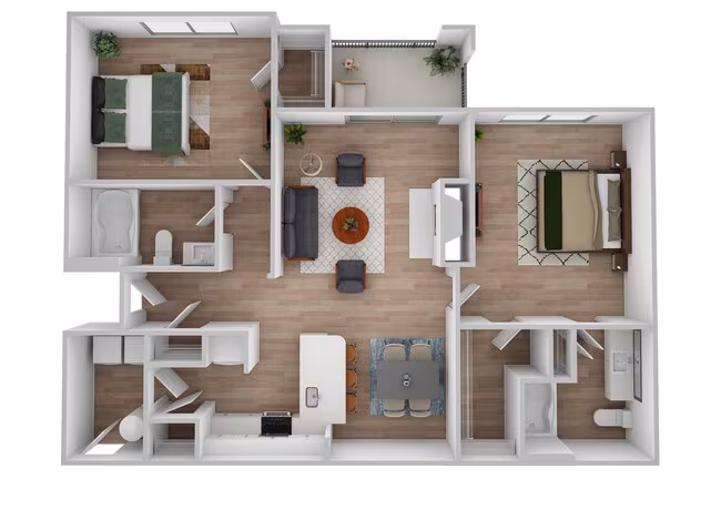 Zinfandel 1 0732 floor plan